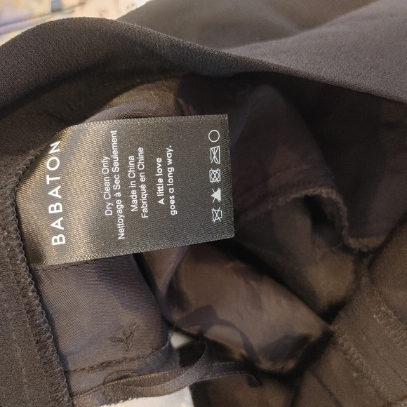 Babaton Conan Pant Black White Stripe Size 0 - Picture 7 of 13